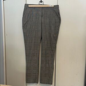 Classic Gray Checkered woman’s Dress Pants